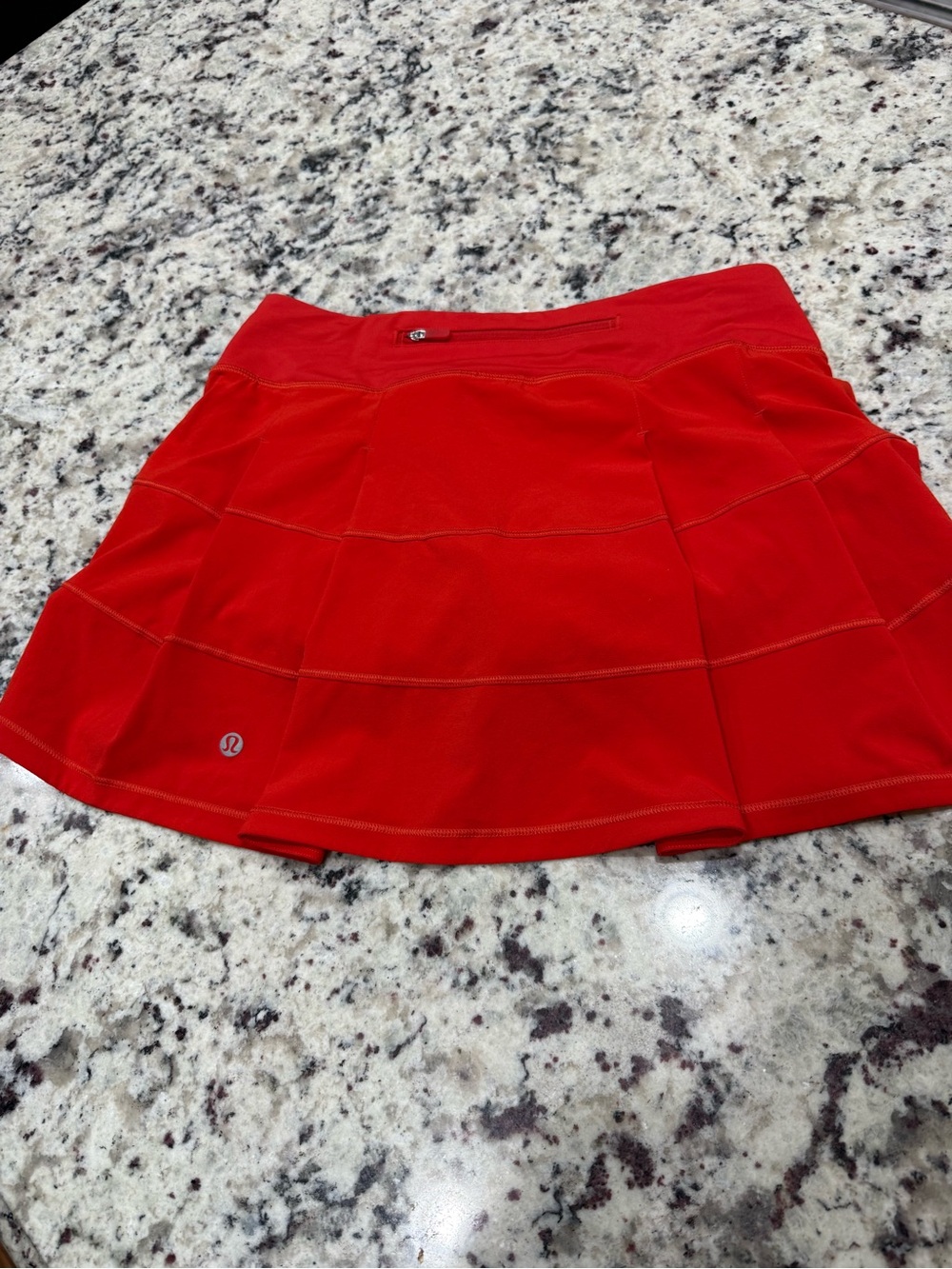 lululemon athletica Bright Red Skater Tennis Skirt